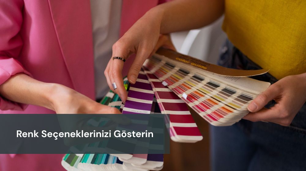 Yatak Örtüsü Renk Seçeneği