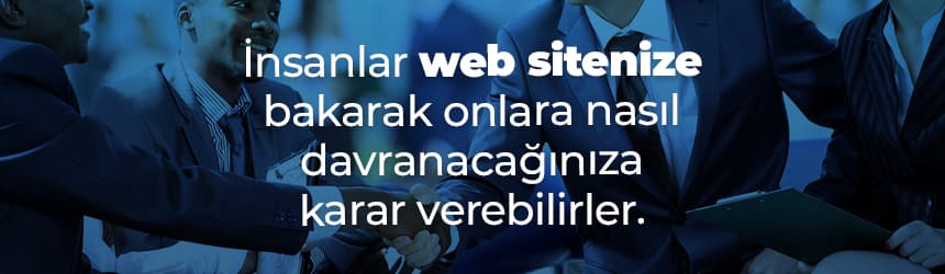 Web Tasarımınız Sizi Yansıtır